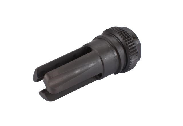 Emerson Special Forces Steel CNC Type Airsoft Flashhider - 14mm Negative
