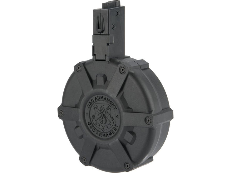 G&G Polymer ARP 9 1500 Round Drum Magazine for ARP 9 Airsoft AEG
