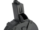 G&G Polymer ARP 9 1500 Round Drum Magazine for ARP 9 Airsoft AEG