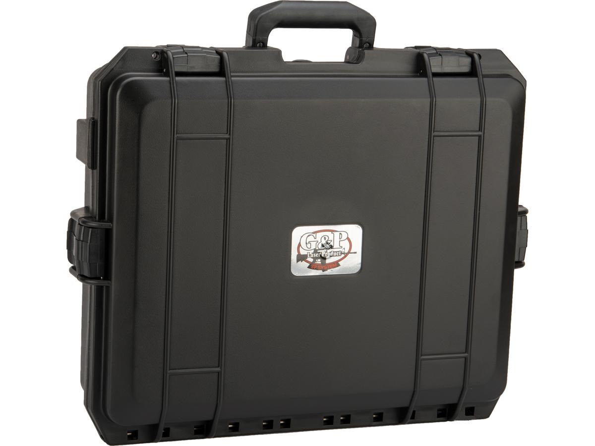 G&P Professional Locking Carrying Hard-Shell Case with Foam Insert for Transformer Compact Airsoft AEG