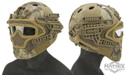 Matrix Legionnaire Full Head Coverage Helmet / Mask / Goggle Protective System