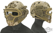 Matrix Legionnaire Full Head Coverage Helmet / Mask / Goggle Protective System