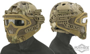 Matrix Legionnaire Full Head Coverage Helmet / Mask / Goggle Protective System