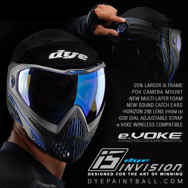 Dye i5 Pro Airsoft Full Face Mask
