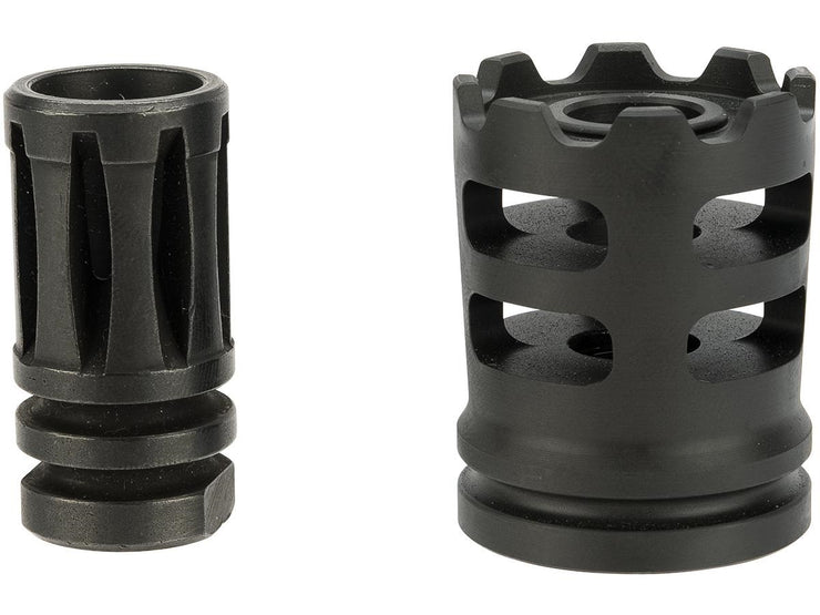 ICS Steel MA-356 Steel Crown Flash Hider - 14mm Negative
