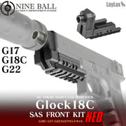 Nine Ball NEO S.A.S Front Kit for Elite Force / UMAREX GLOCK, ISSC M22, SAI BLU, Lonewolf, & Compatible Airsoft Gas Blowback Pistols