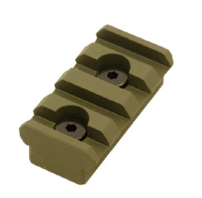 UTG PRO 4-Slot Keymod Picatinny Rail Section-Gun Metal Grey