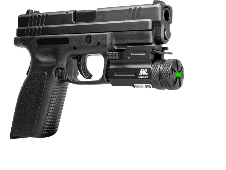 NcSTAR Compact Tactical Green Laser w/ QD Weaver mount