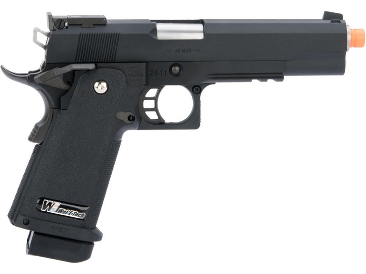 WE-Tech Hi-Capa T-Rex Competition Pistol (Model: 5.1 / Black w/ Maple Leaf Upgrade Suite)
