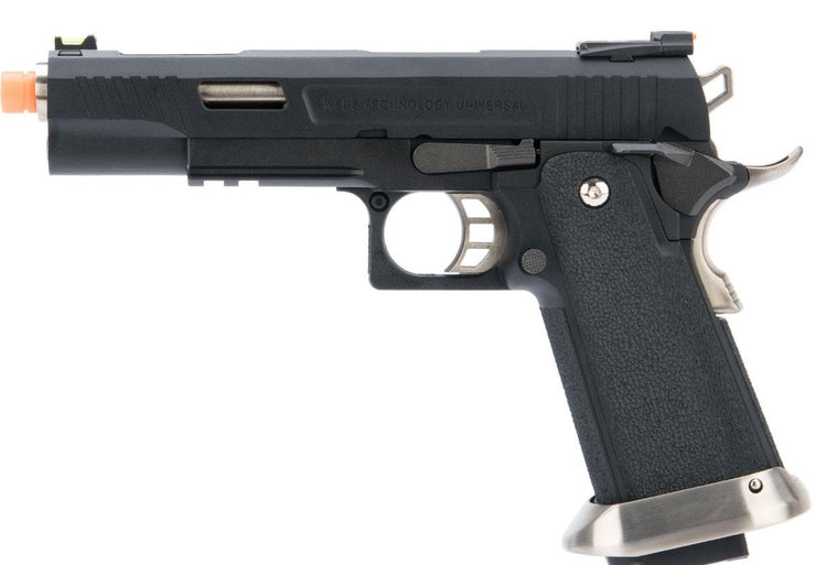 WE-Tech Hi-Capa T-Rex Competition Pistol (Model: 5.1 / Black w/ Maple Leaf Upgrade Suite)