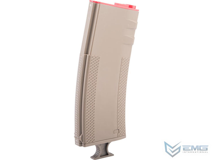 EMG Troy Industries 250rd Mid-Cap Battlemag w/ T-Grip Magazine Assist for M4/M16 Series Airsoft AEG Rifles (Pack of 3)