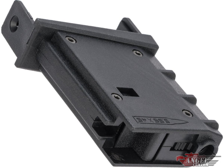 Angel Custom Magazine Adapter for Firestorm / Thunderstorm Airsoft AEG Drum Magazines (Model: Next Generation M4 / Black)