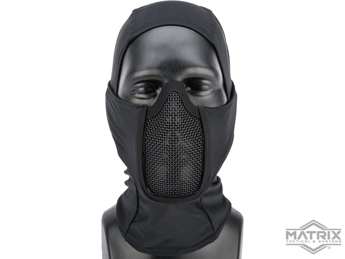 Matrix Shadow Fighter Hood Headgear w/ Mesh Mouth Protector