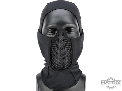 Matrix Shadow Fighter Hood Headgear w/ Mesh Mouth Protector