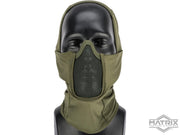 Matrix Shadow Fighter Hood Headgear w/ Mesh Mouth Protector