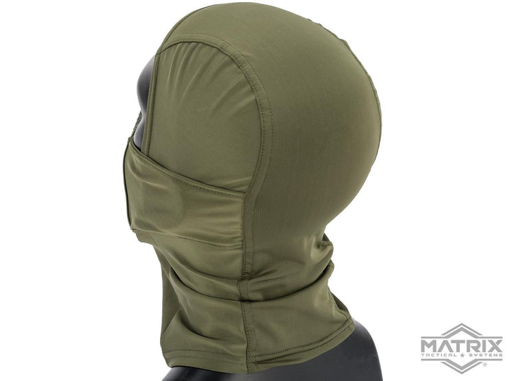 Matrix Shadow Fighter Hood Headgear w/ Mesh Mouth Protector