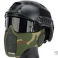 Matrix Carbon Striker Mesh Mask w/ Integrated Mesh Ear Protection
