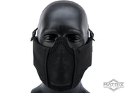 Matrix Battlefield Elite Mesh Mask w/ Integrated Ear Protection (Black)