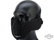 Matrix Battlefield Elite Mesh Mask w/ Integrated Ear Protection (Black)