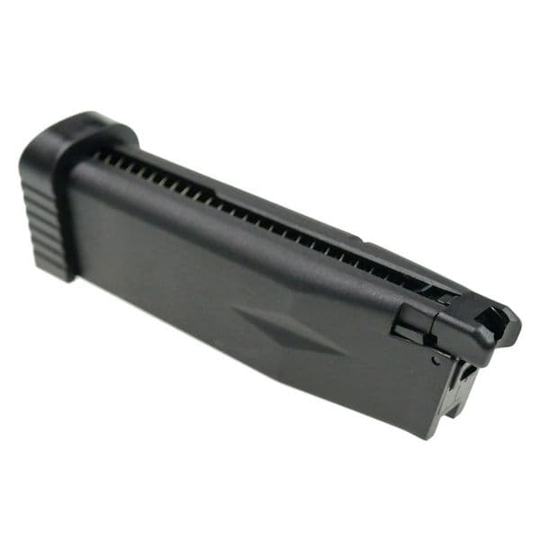 KJW 31 Round Xcelerator Magazine for Hi-Capa Gas Blowback Airsoft Pistols (Type: Green Gas)
