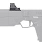 KRYTAC Optic Mounting Plate for SilencerCo Maxim 9 Gas Blowback Airsoft Pistols