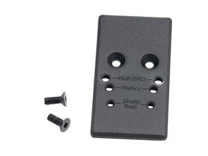 KRYTAC Optic Mounting Plate for SilencerCo Maxim 9 Gas Blowback Airsoft Pistols