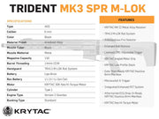KRYTAC Trident MK3 SPR-M Airsoft AEG Rifle (400 FPS)