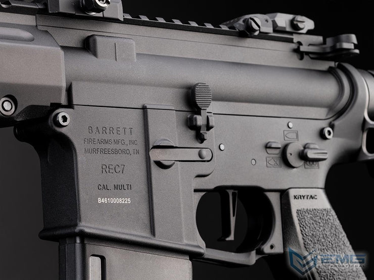 EMG / KRYTAC / BARRETT Firearms Licensed REC7 MK3 Airsoft AEG Rifle (Model: SBR / 350 FPS)