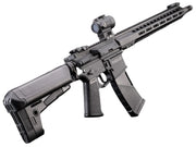 EMG X Krytac Barrett Firearms Licensed REC7 MK3 Airsoft AEG Rifle (Model: Black Carbine / 400 FPS / Gun Only)