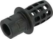 Krytac Licensed 14mm Negative CNC Steel LVOA Top Hat Flash Hider