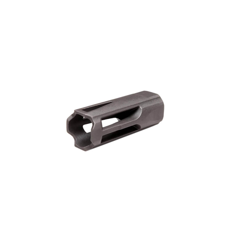 Krytac Black Metal Flash Hider 14mm Negative and Set Screw