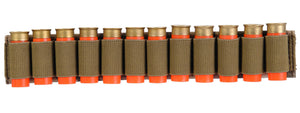 Lancer Tactical Shotgun Shells 12rd Holder For Sling or Belt, OD Green