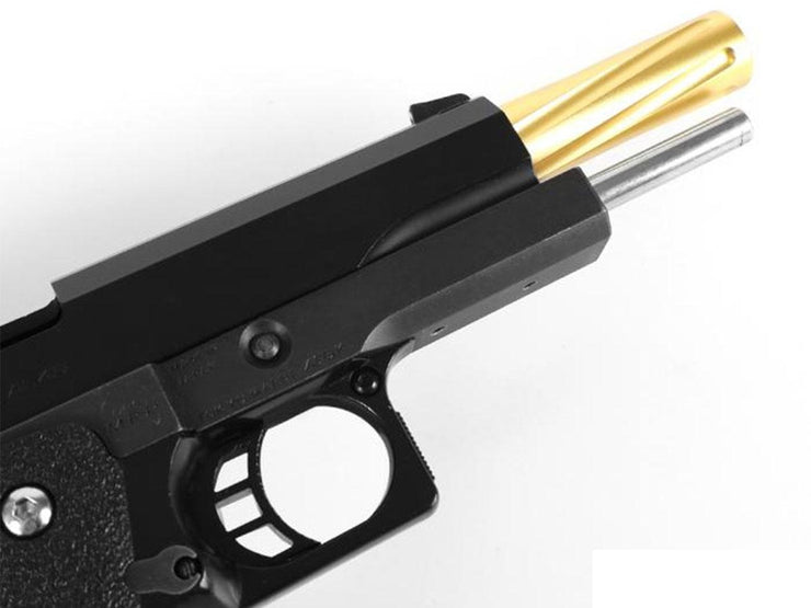 Nine Ball "Fixed" Fluted Outer Barrel for Tokyo Marui Hi-CAPA 5.1 Series Gas Blow Back Pistols (Color: Heat Gradation)