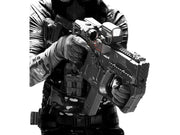 Laylax NITRO.Vo L.A.S. Advanced Grip and Strike Knuckle Guard Kit for KRISS Vector Airsoft Guns