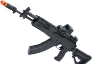 LCT Stamped Steel LCK-15 AK EBB AEG Rifle w/ Side-Folding Stock Tube