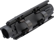 LCT CNC Aluminum Railed Gas Tube for AK Series AEG Rifles (Long)