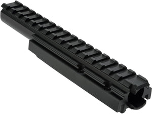 LCT CNC Aluminum Railed Gas Tube for AK Series AEG Rifles (Long)