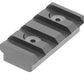 UTG PRO 4-Slot Keymod Picatinny Rail Section-Gun Metal Grey