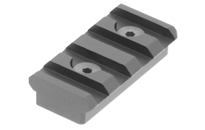 UTG PRO 4-Slot Keymod Picatinny Rail Section-Gun Metal Grey