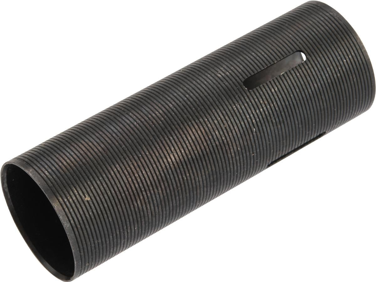Lonex Stainless Steel Ribbed Cylinder for Airsoft AEG (Type 3)