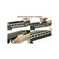 UTG® Low Profile Keymod Rail Panel Covers, 5.5'' Black, 7/Pack