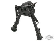 Matrix M030 6" Retractable Harris Type Bipod w/ Swivel Lock