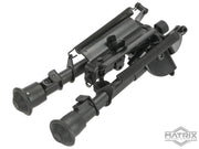 Matrix M030 6" Retractable Harris Type Bipod w/ Swivel Lock