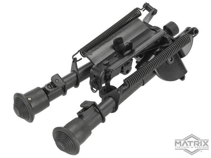 Matrix M030 6" Retractable Harris Type Bipod w/ Swivel Lock