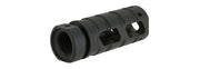 ICS "Raider" Flash Hider / Muzzle Brake for Airsoft Rifles - 14mm Negative