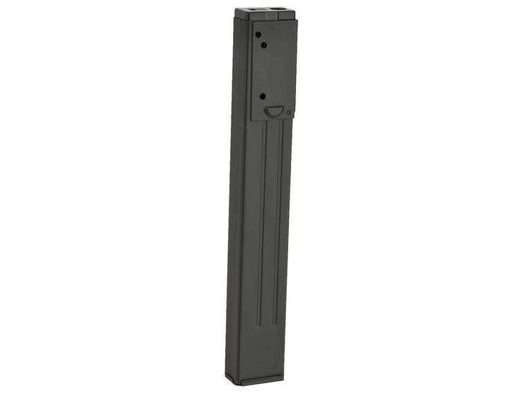 55 Round Metal Mid-Cap Magazine for AGM MP40, Sten MKII, and S&T Model 12 Airsoft AEGs