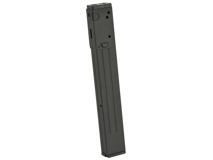 55 Round Metal Mid-Cap Magazine for AGM MP40, Sten MKII, and S&T Model 12 Airsoft AEGs