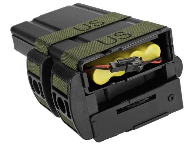 Matrix 750rd Electric Double Magazine for M14 Series Airsoft AEG Rifles