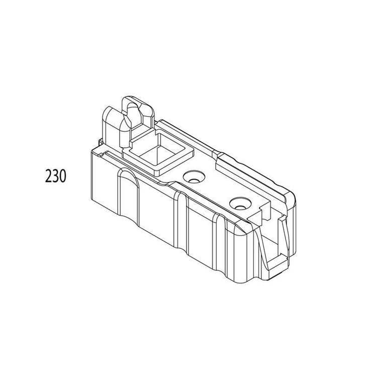 Magazine Lip for KWA LM4 Gas Blowback Airsoft Rifles