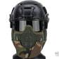 Matrix Iron Face Carbon Steel "Striker" Gen2 Metal Mesh Lower Half Mask